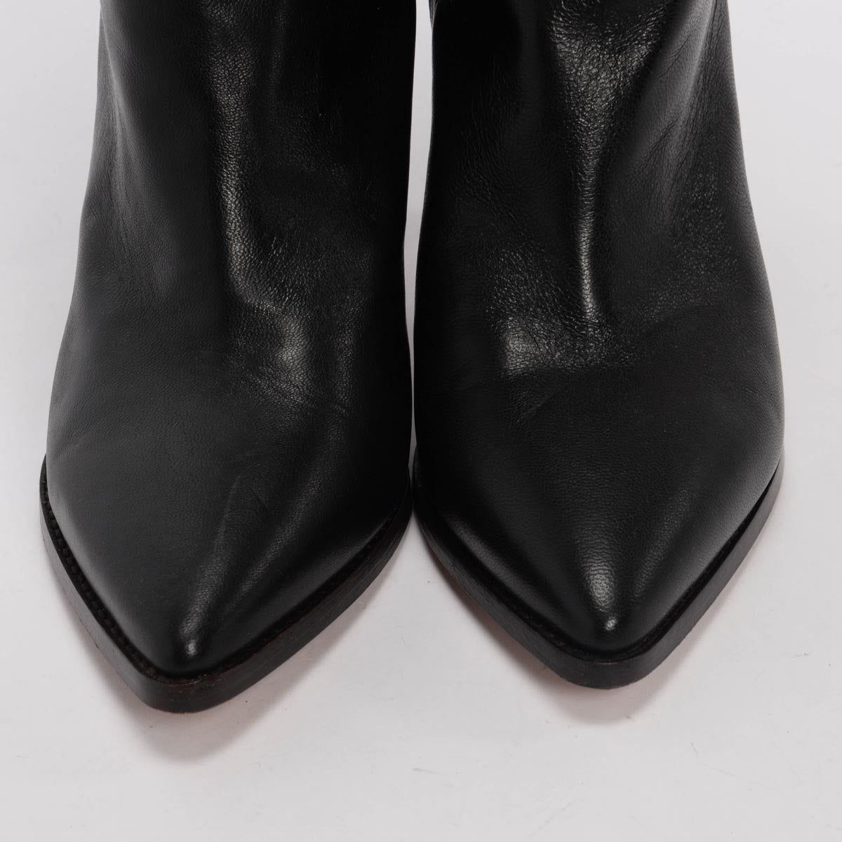 Jerome Dreyfuss Black Calfskin Long Boots 39