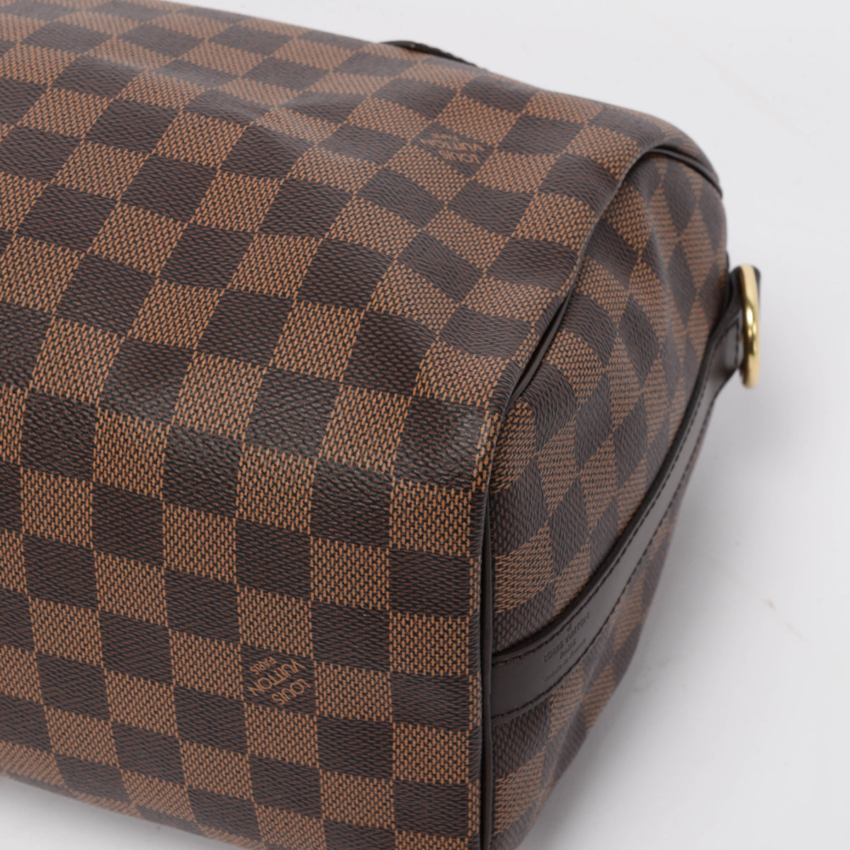 Louis Vuitton Damier Ebene Speedy Bandouliere 25 Bag