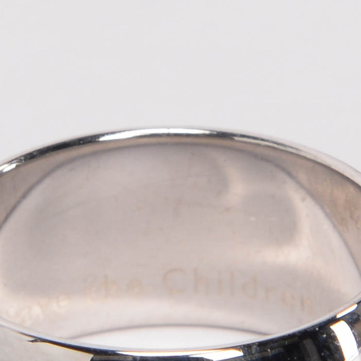 Bulgari Sterling Silver Save The Children Ring