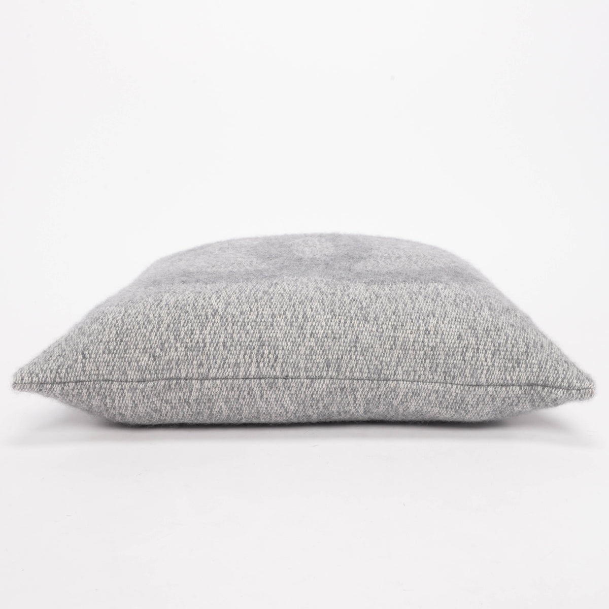 Chanel Grey Marle Knit CC Pillow