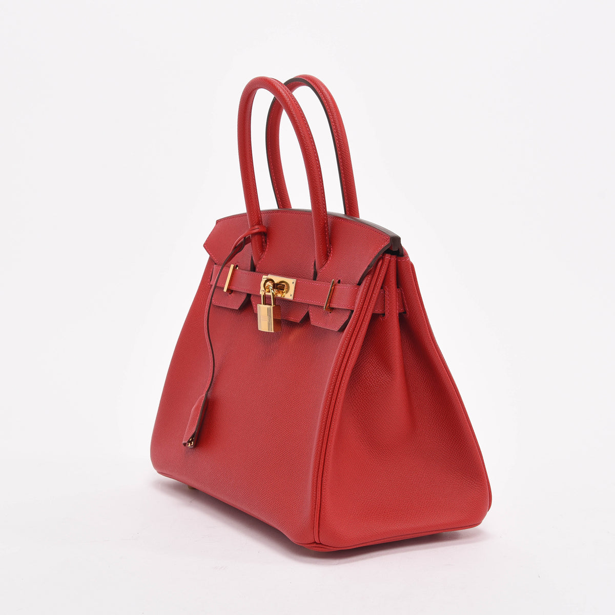 Hermes Rouge Casaque Epsom Birkin 30