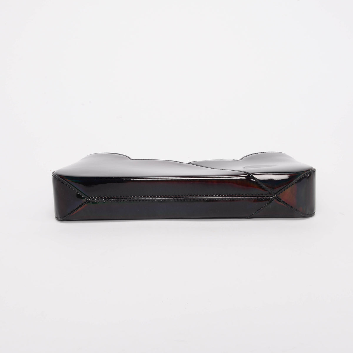 Christian Louboutin Black Iridescent Patent Hot Chick Shoulder Bag