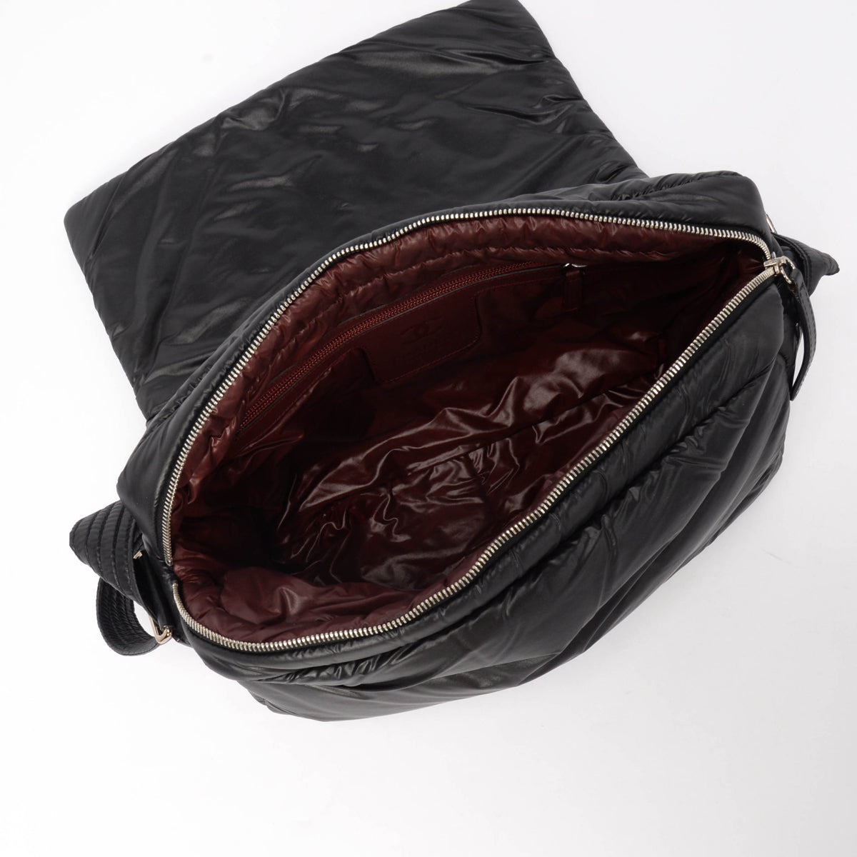 Chanel Black Quilted Nylon Coco Cocoon Messenger Bag