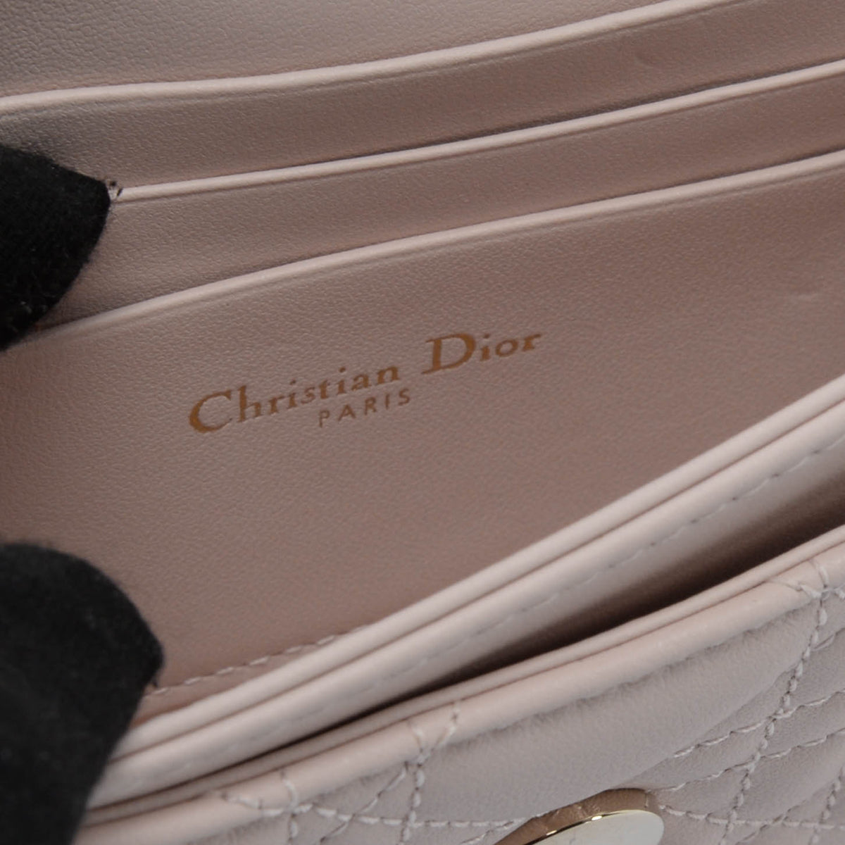 Dior Pale Pink Cannage My Dior Mini Bag