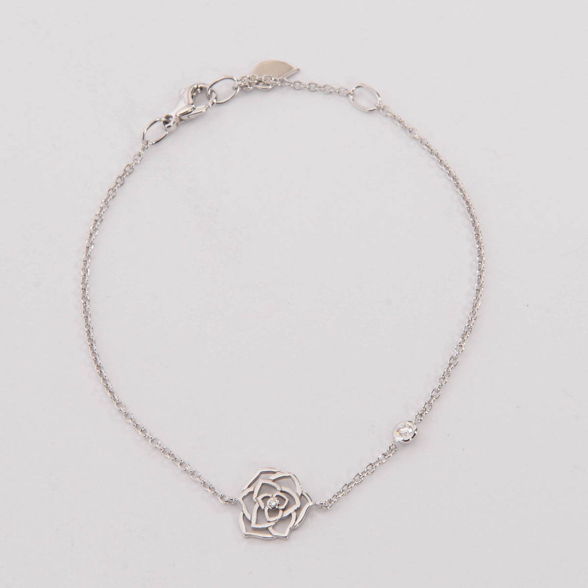 Piaget White Gold & Diamond Rose Bracelet