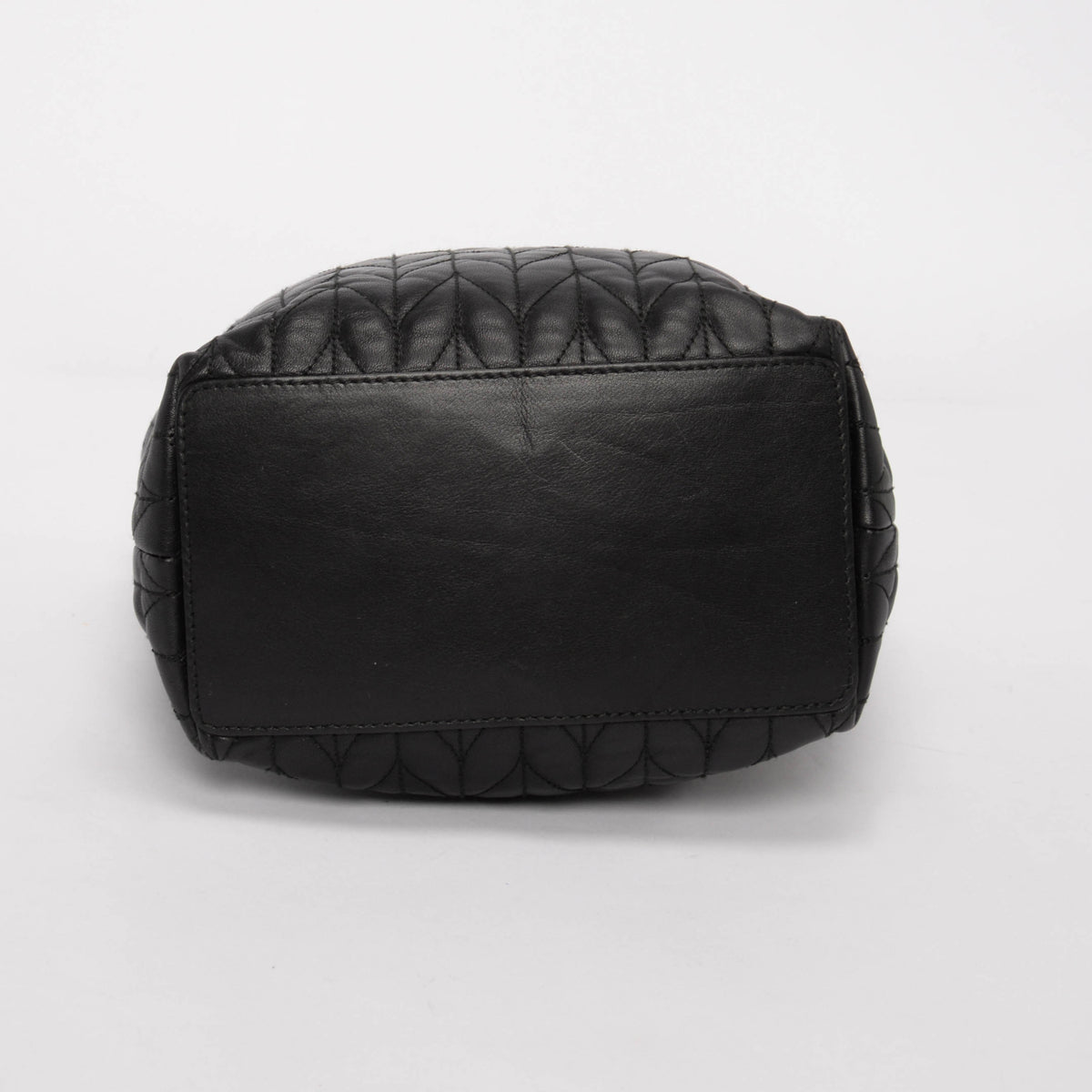 Gucci Black Matelasse Bucket Tote
