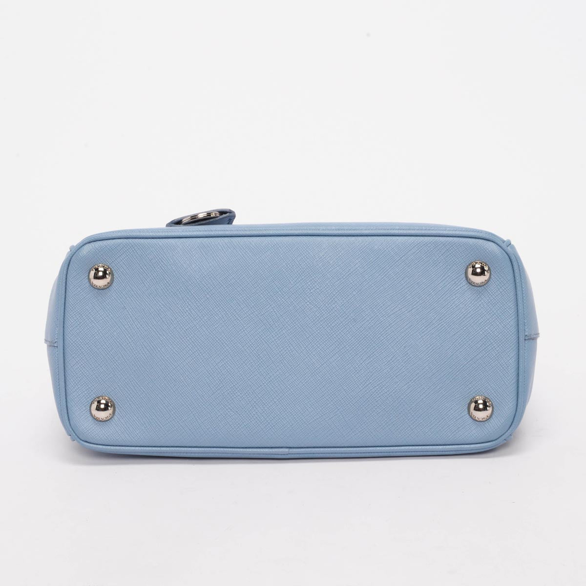 Prada Astrale Blue Saffiano Lux Small Galleria Bag