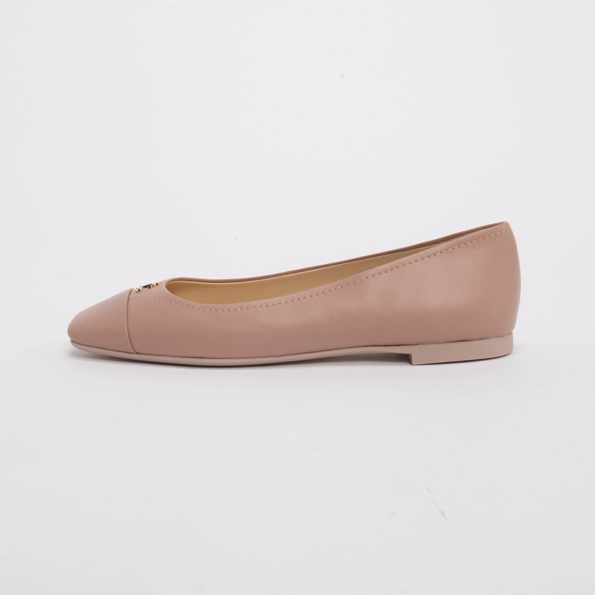 Jimmy Choo Ballet Pink Leather Gisela Flats 36