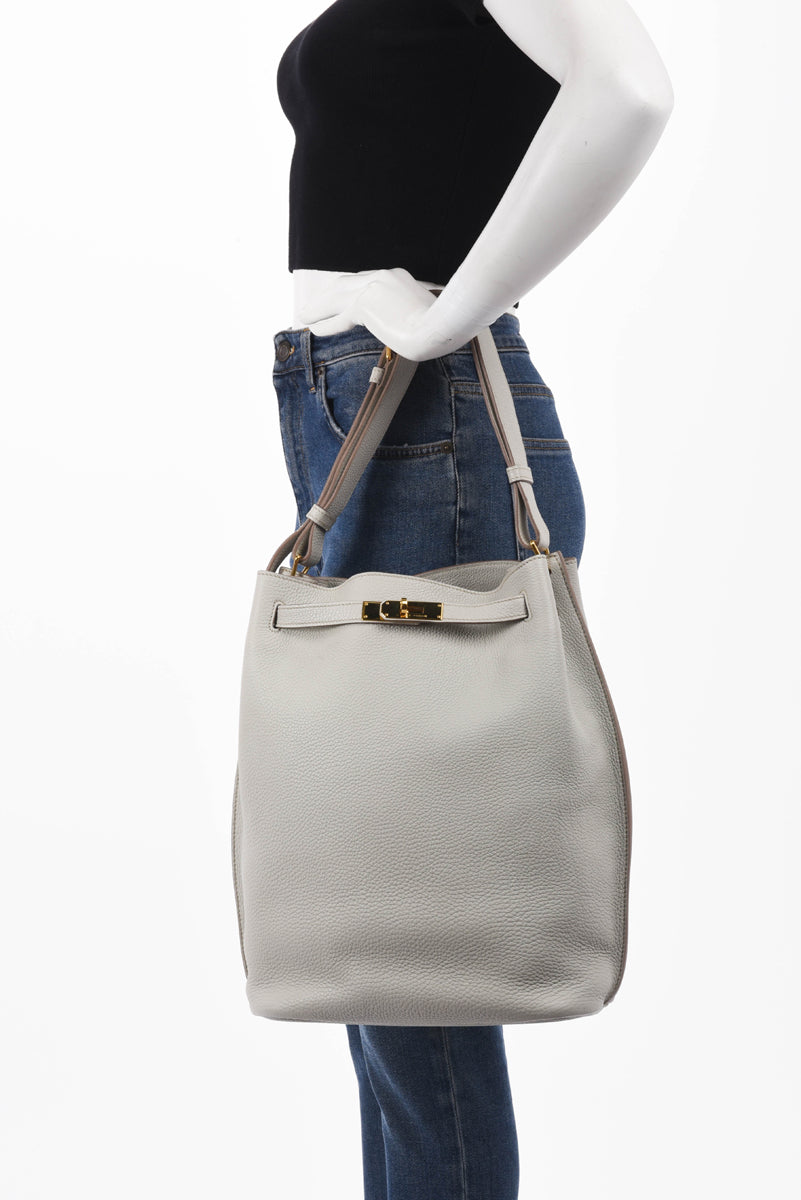 Hermes Gris Perle Togo So Kelly 26