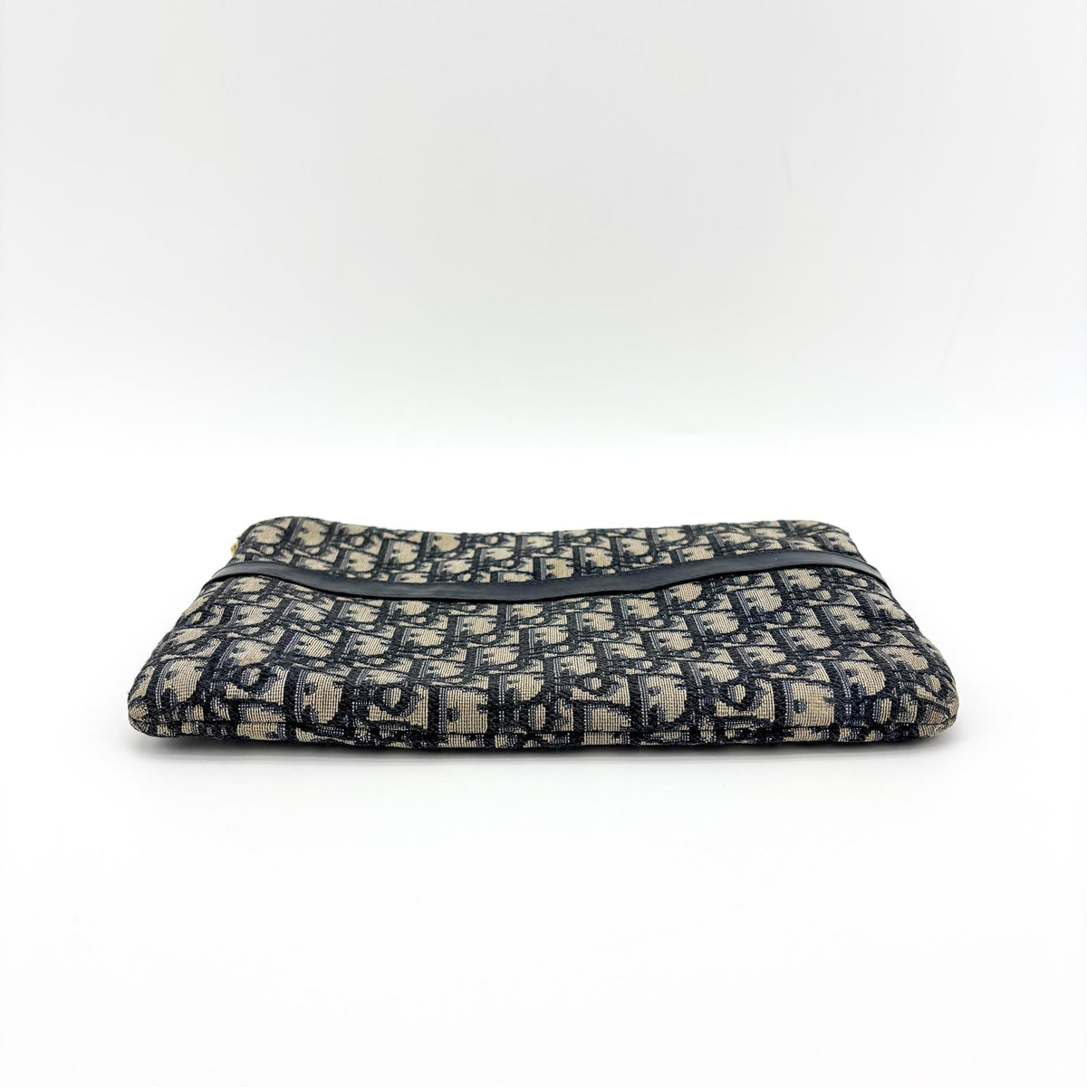 Dior Navy Oblique Canvas Pouch