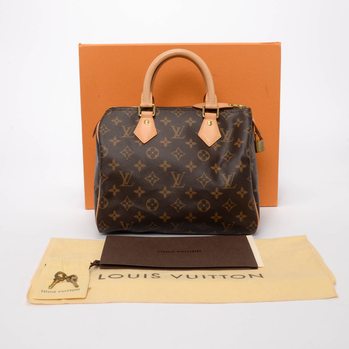 Louis Vuitton Monogram Canvas Speedy 25