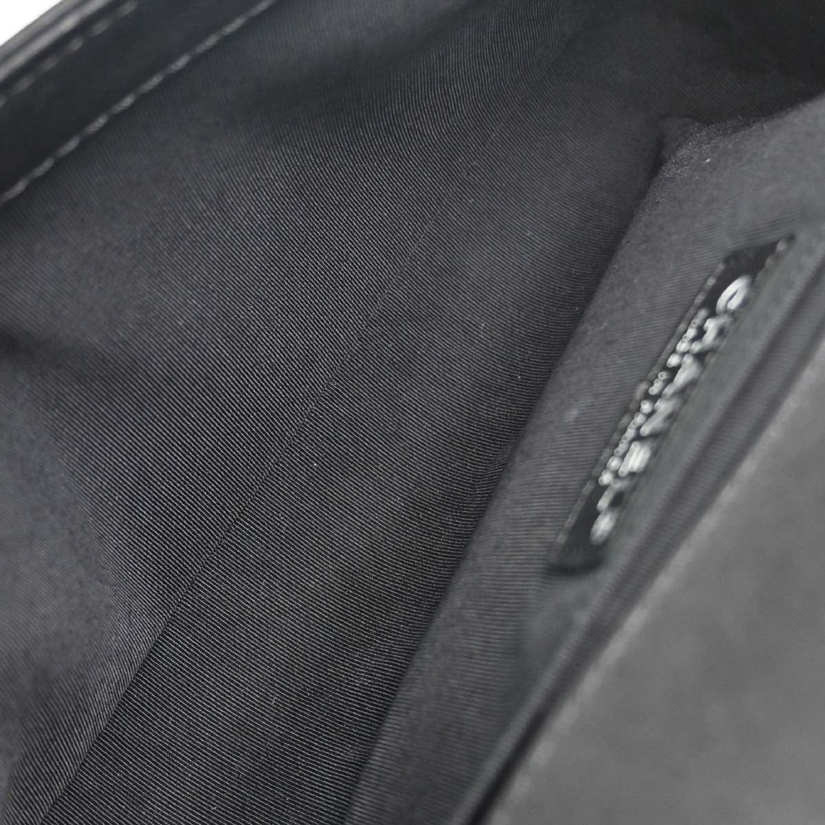 Chanel Black Calfskin Paris-Dallas Medium Boy Bag