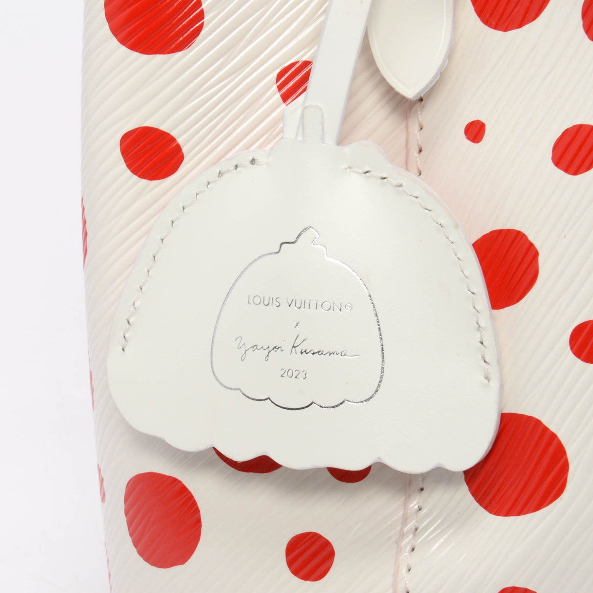 Louis Vuitton x Yayoi Kusama White & Red Epi Neonoe BB