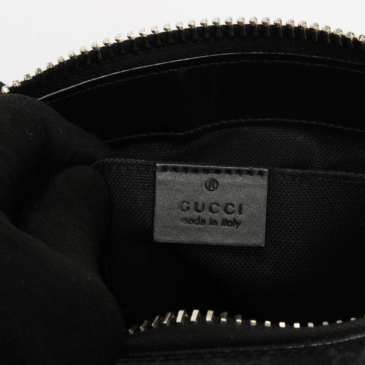 Gucci Black GG Supreme Small Messenger Bag