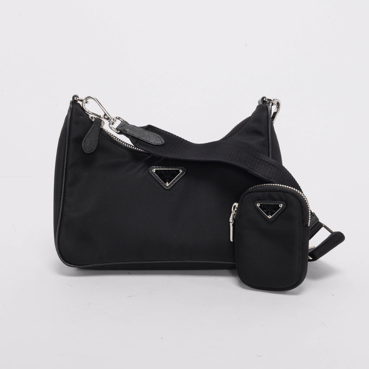 Prada Black Re-Nylon Re-Edition 2005 Shoulder Bag