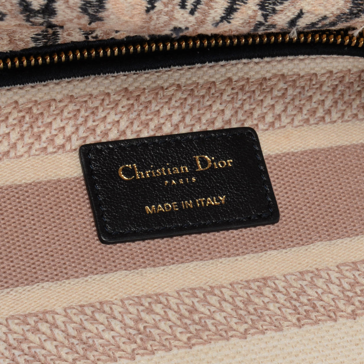 Dior Pink Tie Dye Canvas Medium Lady D-Lite Bag