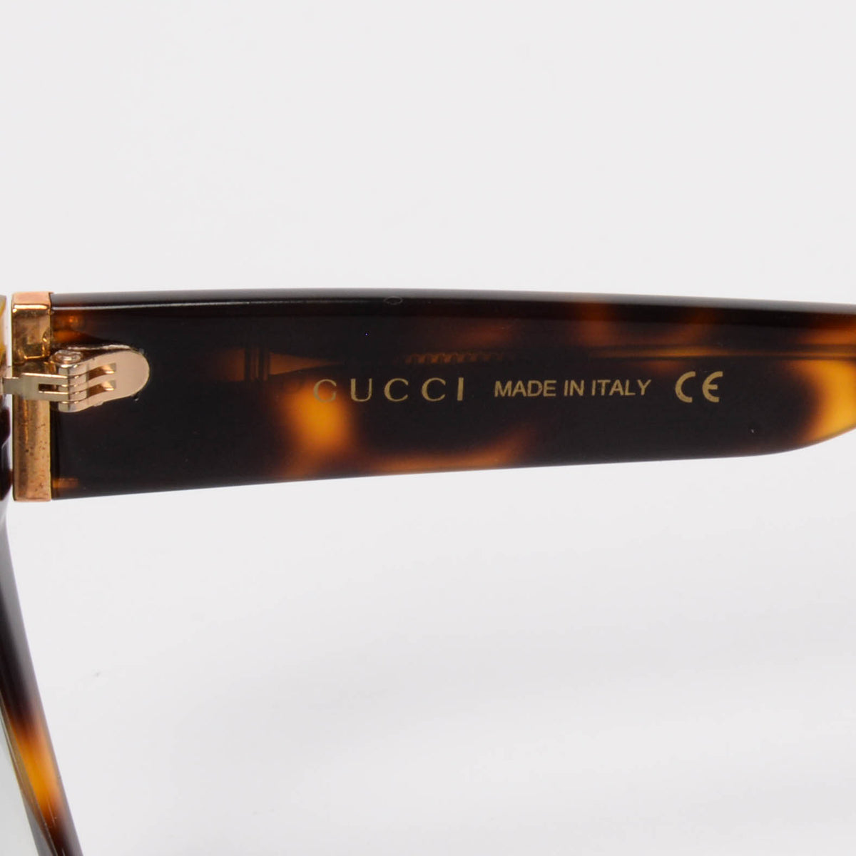 Gucci Havana Oversized Sunglasses