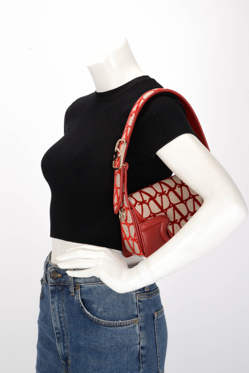 Valentino Red Iconographe Jacquard La Petite Deuxieme Bag