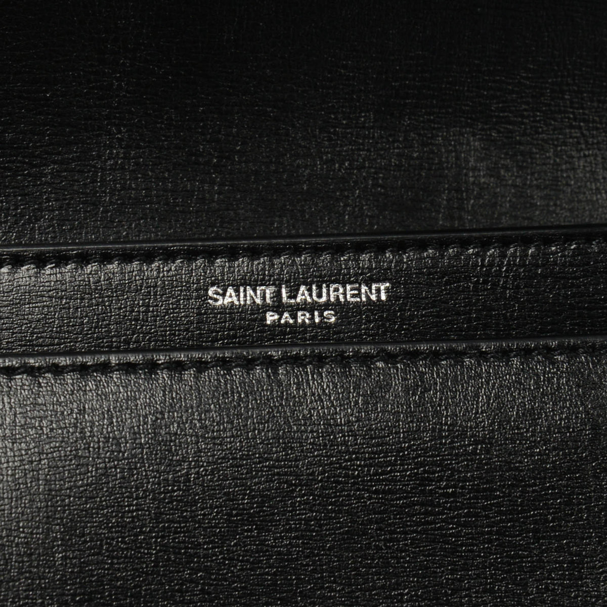 Saint Laurent Black Calfskin Medium Sunset Top Handle Bag
