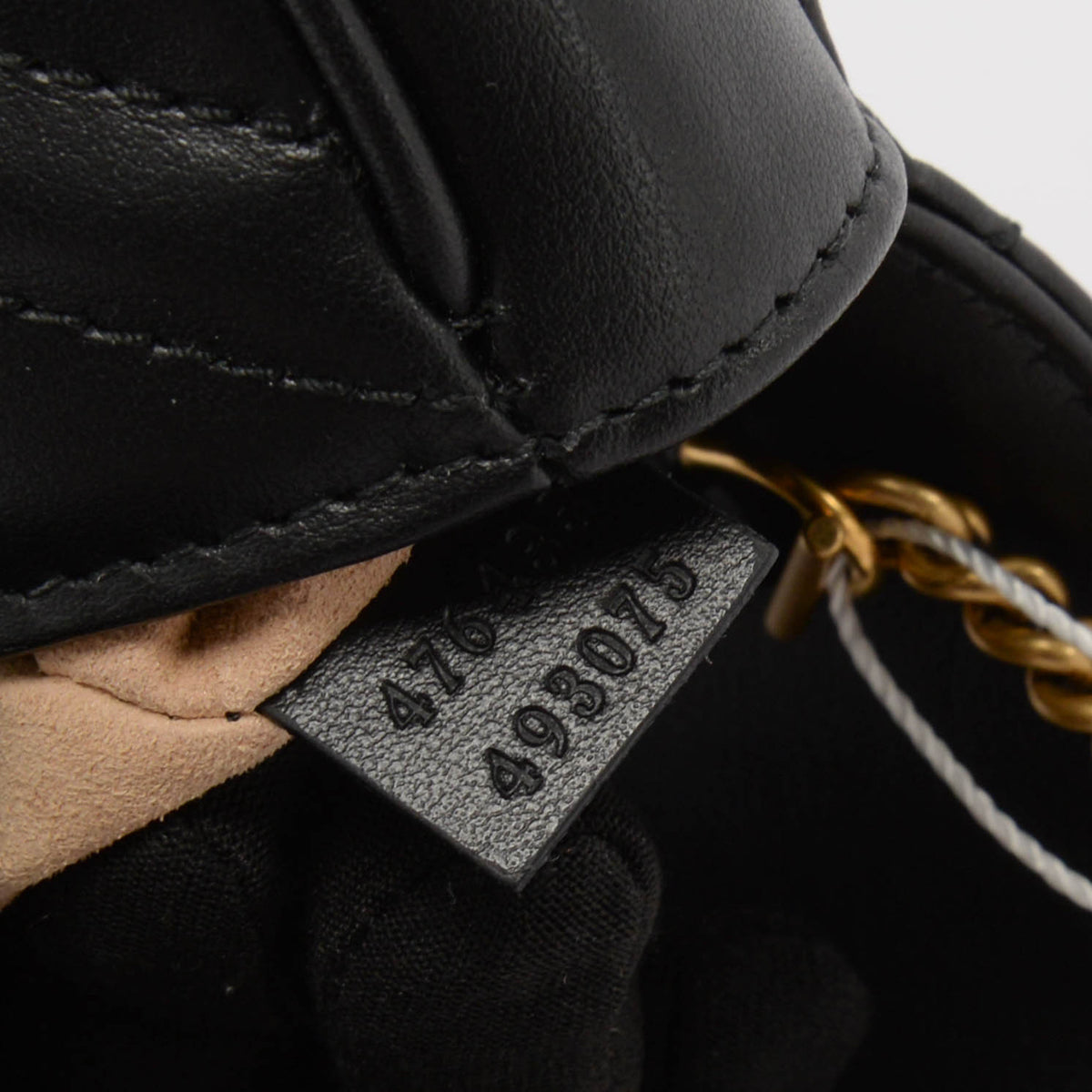 Gucci Black Matelasse GG Marmont Super Mini Bag