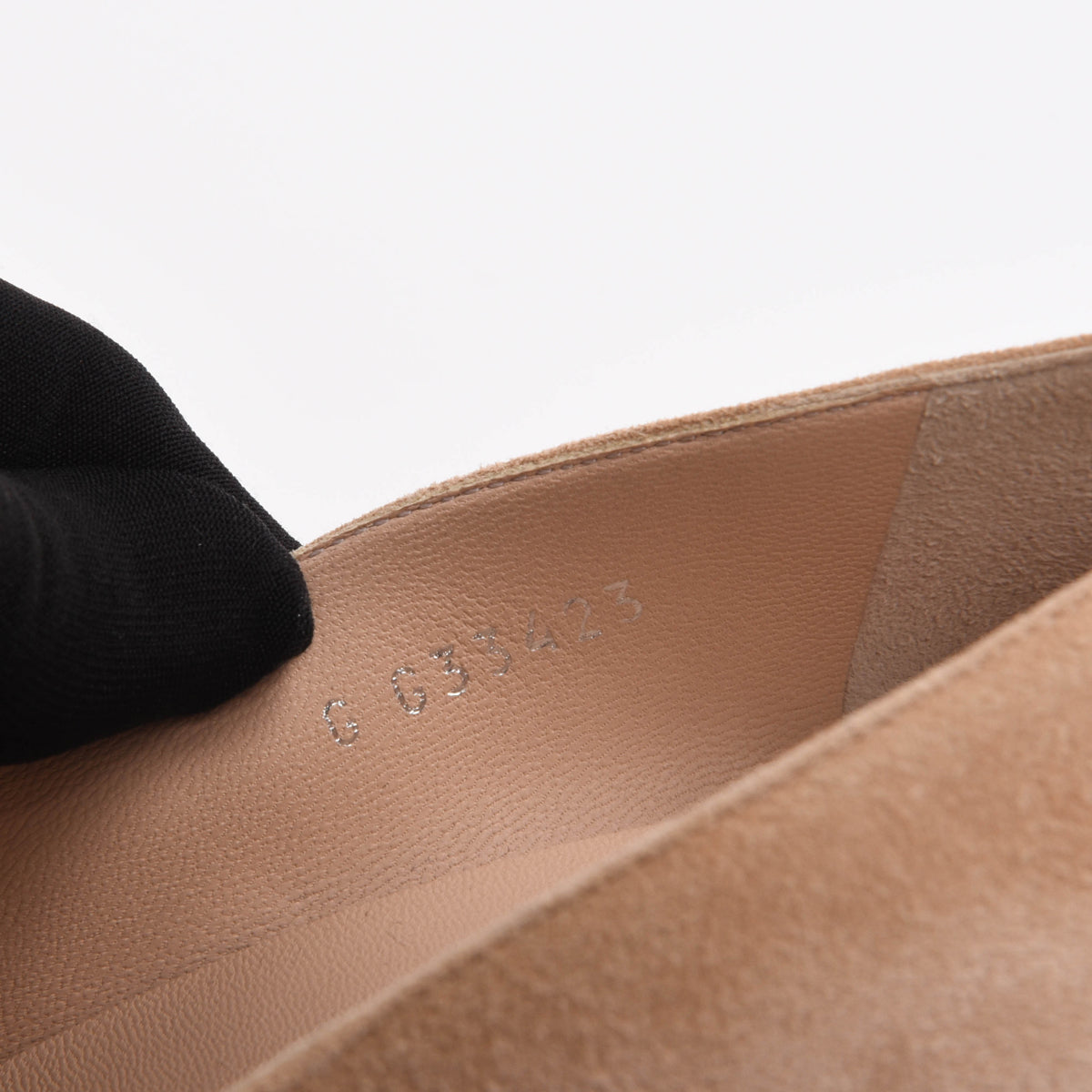 Chanel Beige Suede Cap Toe Pumps 40.5