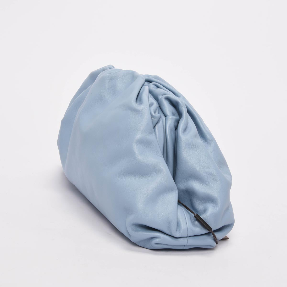 Bottega Veneta Ice Blue Lambskin The Pouch Clutch