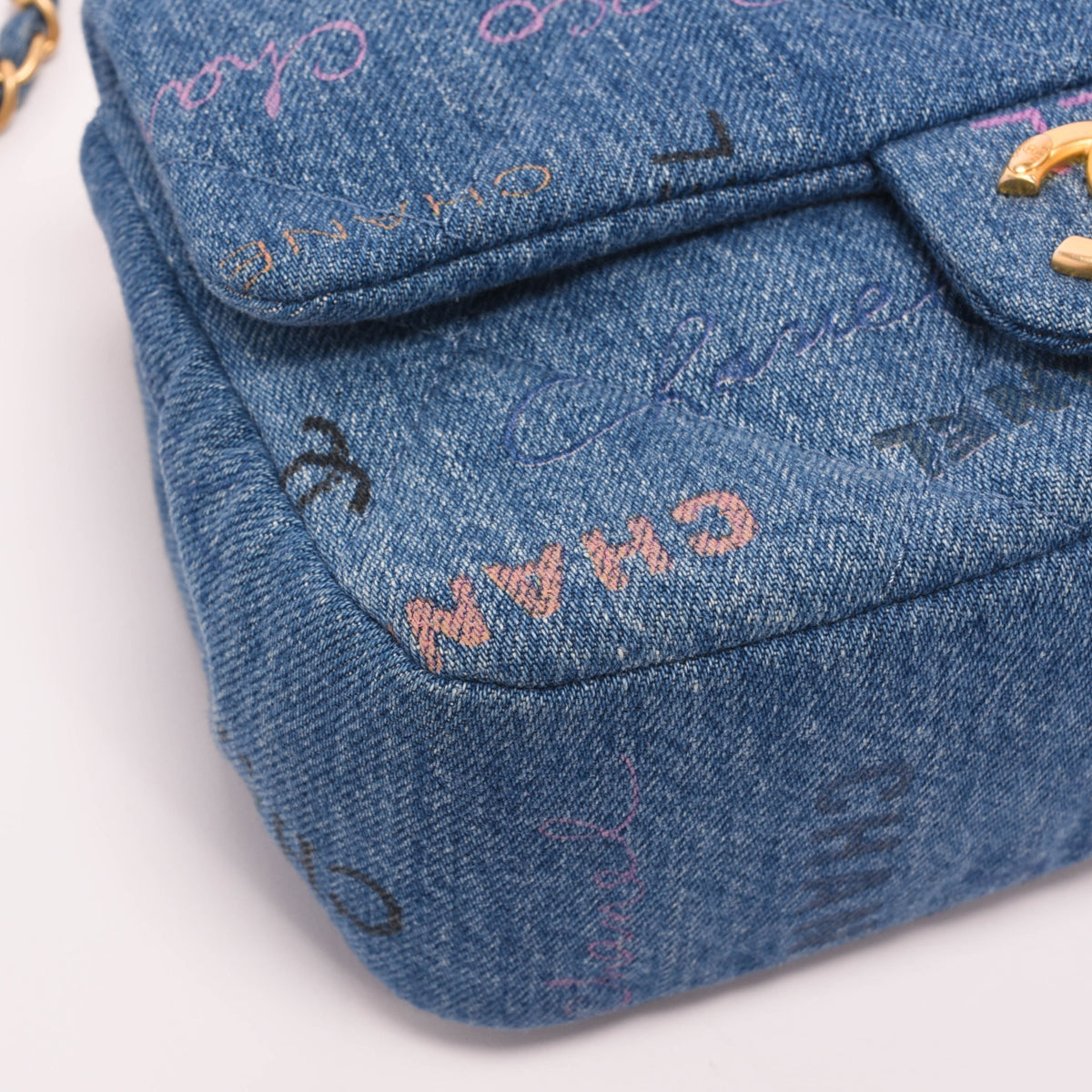 Chanel Blue Denim Mood Mini Flap Bag