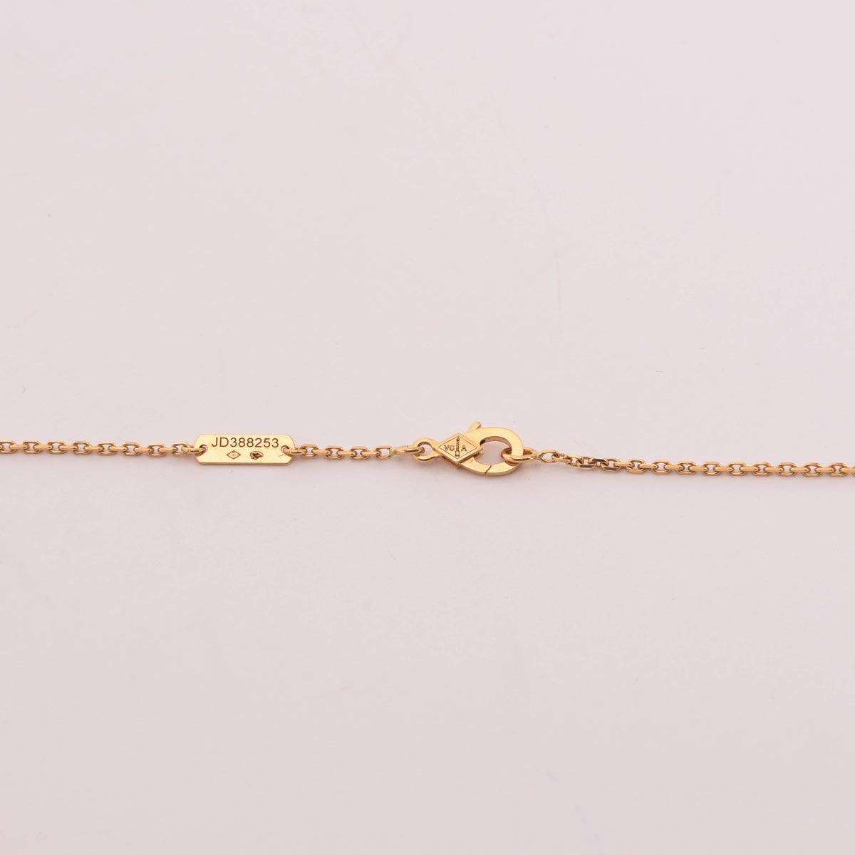Van Cleef & Arpels 18k Yellow Gold Vintage Alhambra Necklace