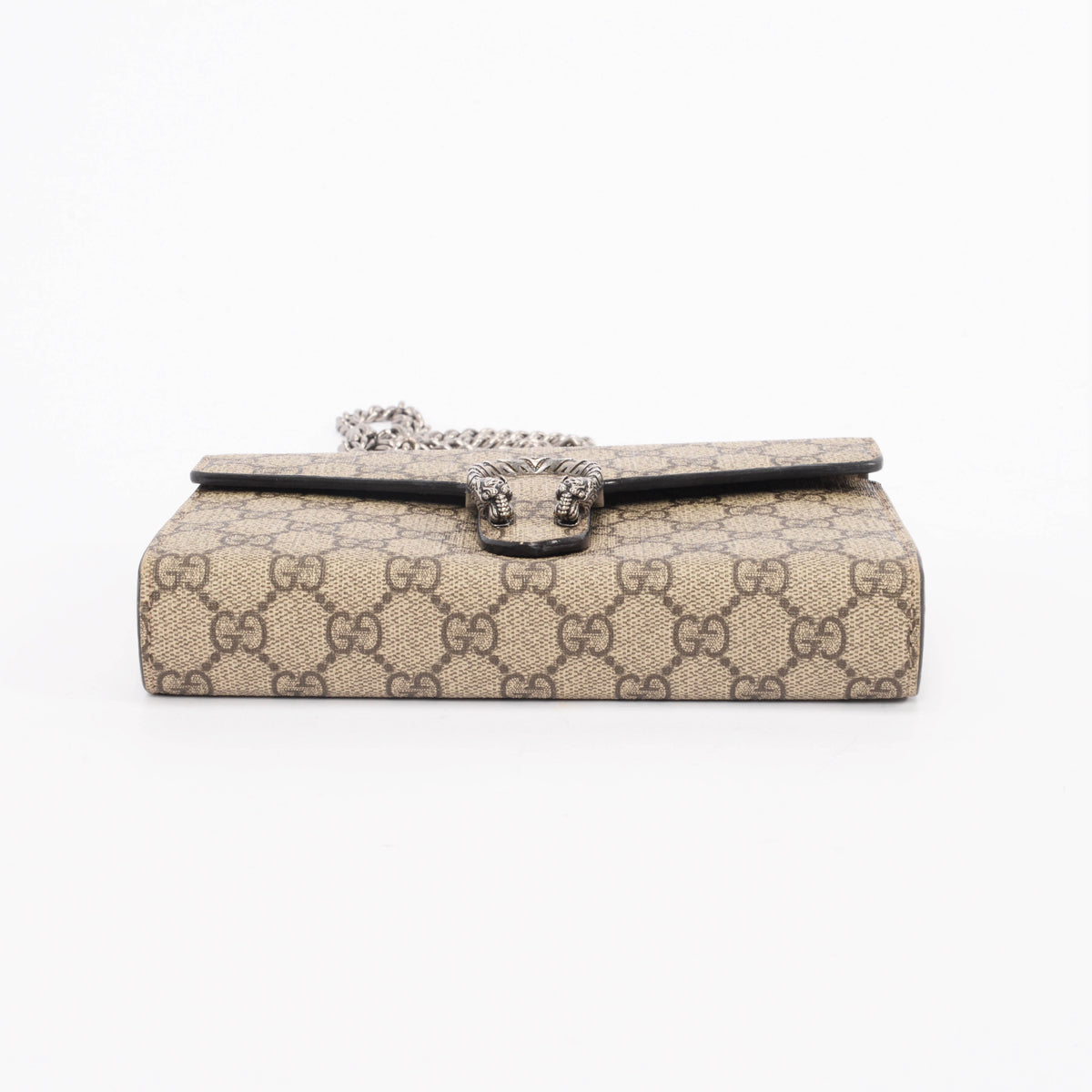 Gucci Beige GG Supreme Dionysus Wallet on Chain