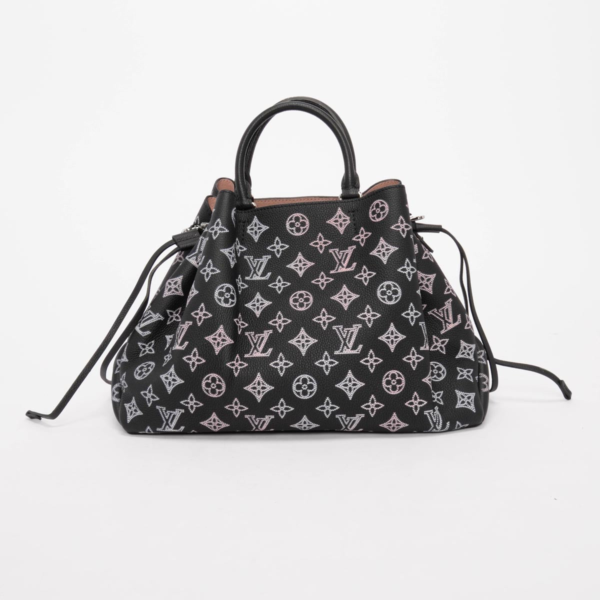 Louis Vuitton Black Mahina Flight Mode Bella Tote