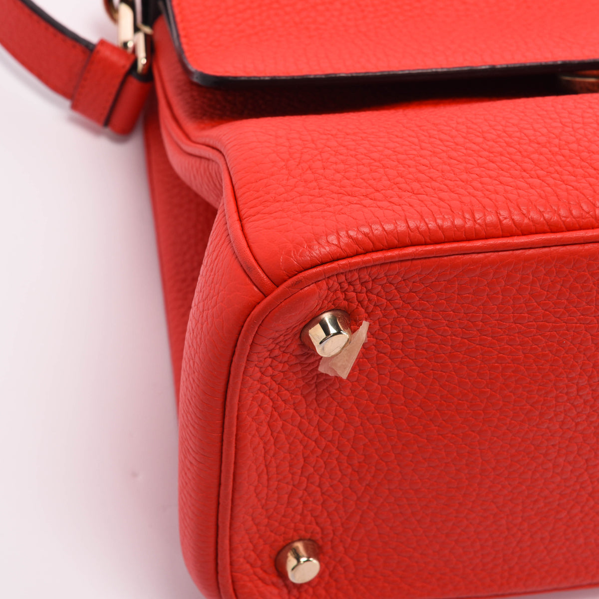 Dior Red & Navy Bullcalf Be Dior Small Flap Bag