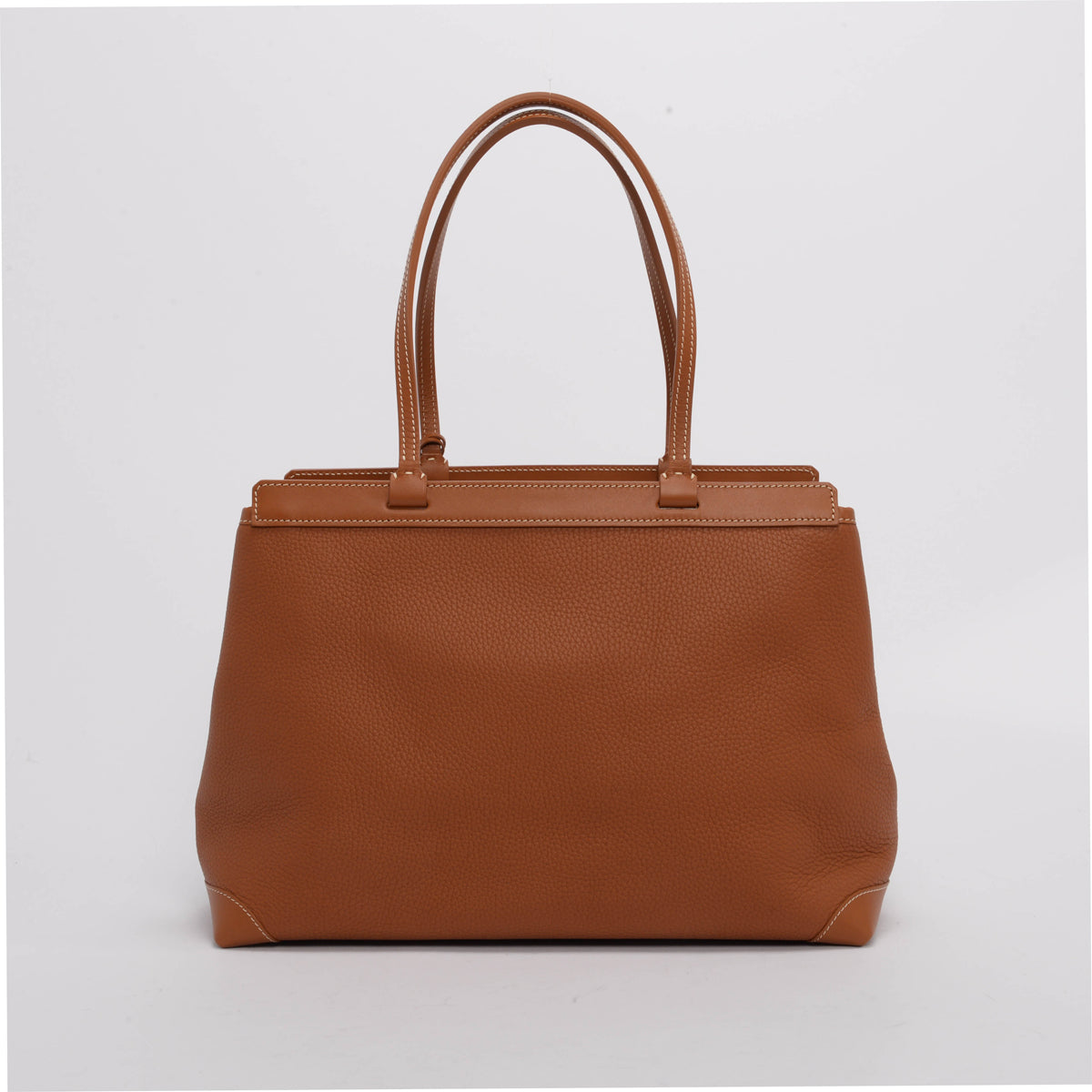 Goyard Tan Decize Taurillon Bellechasse Biaude PM Tote