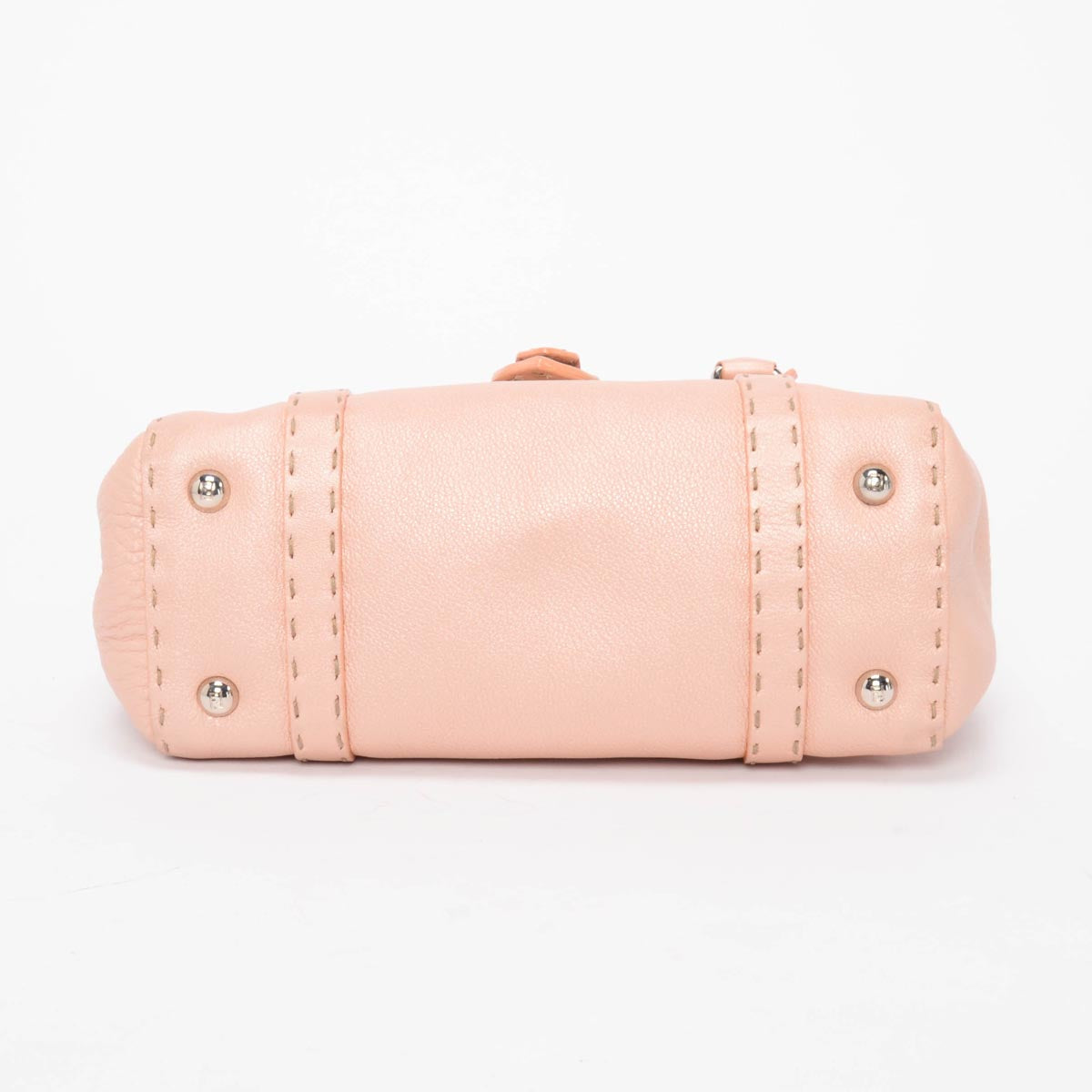 Fendi Bois de Rose Roma Calfskin Selleria Mini Linda Bag