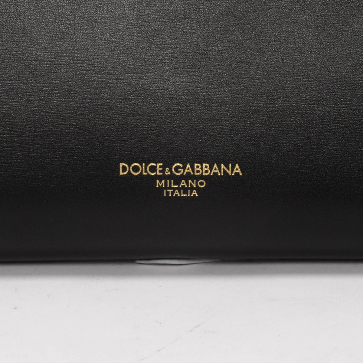 Dolce & Gabbana Black Leather Marlene Shoulder Bag
