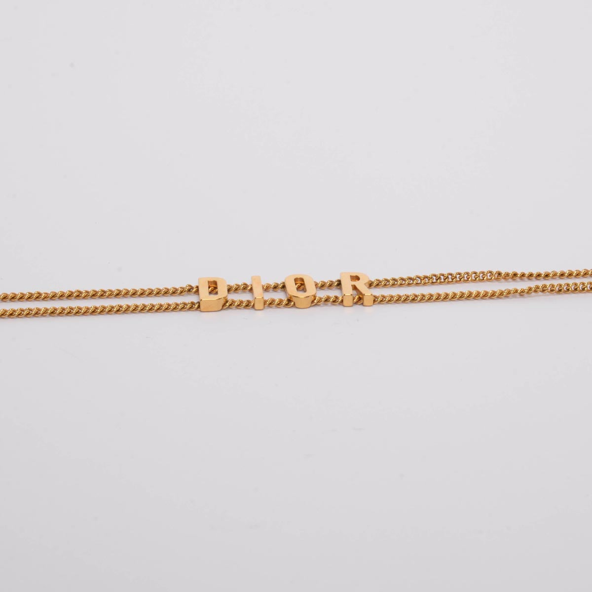 Dior Gold DIO(R)evolution Double Chain Necklace