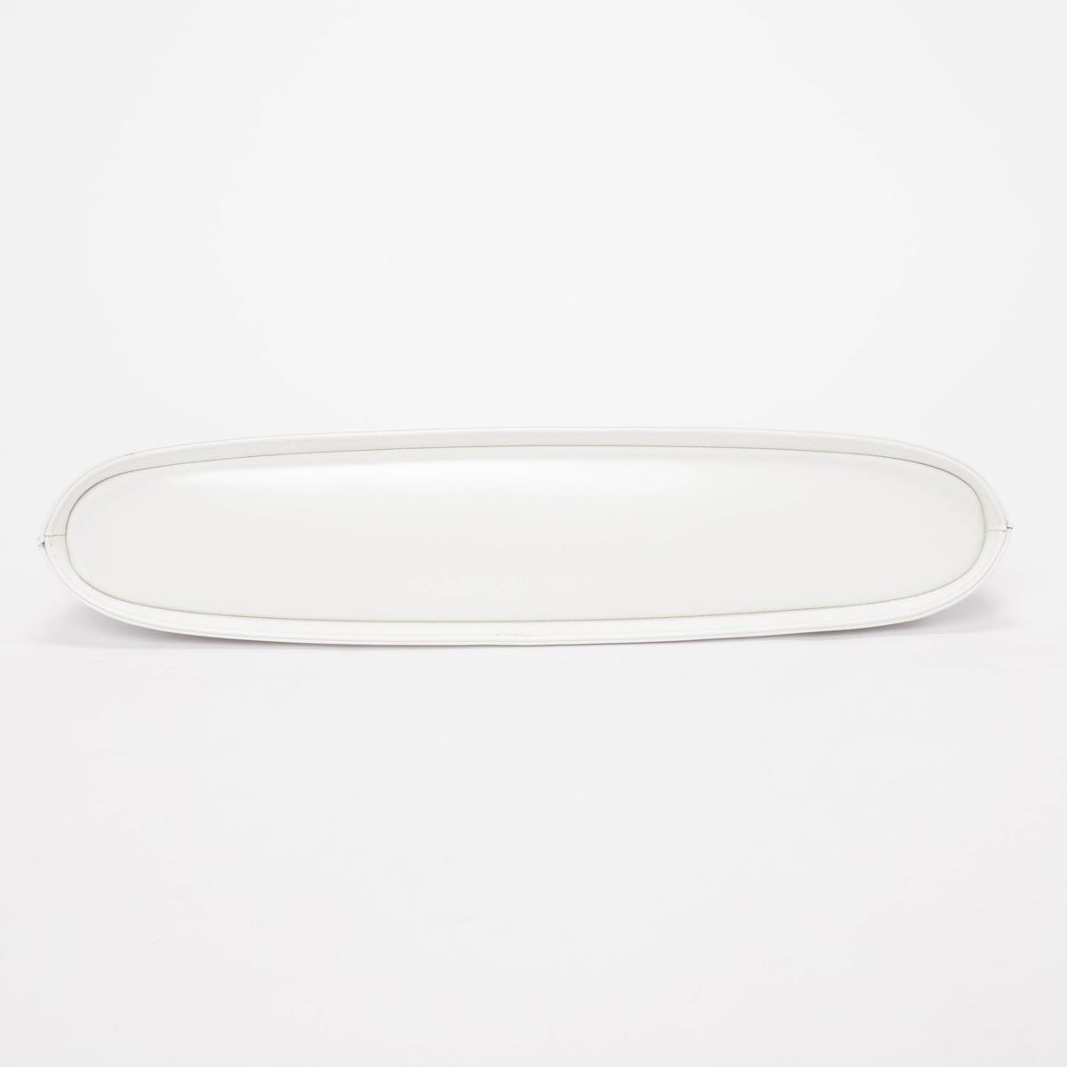 Ferragamo Optic White Hi-Shine Wanda East West Bag