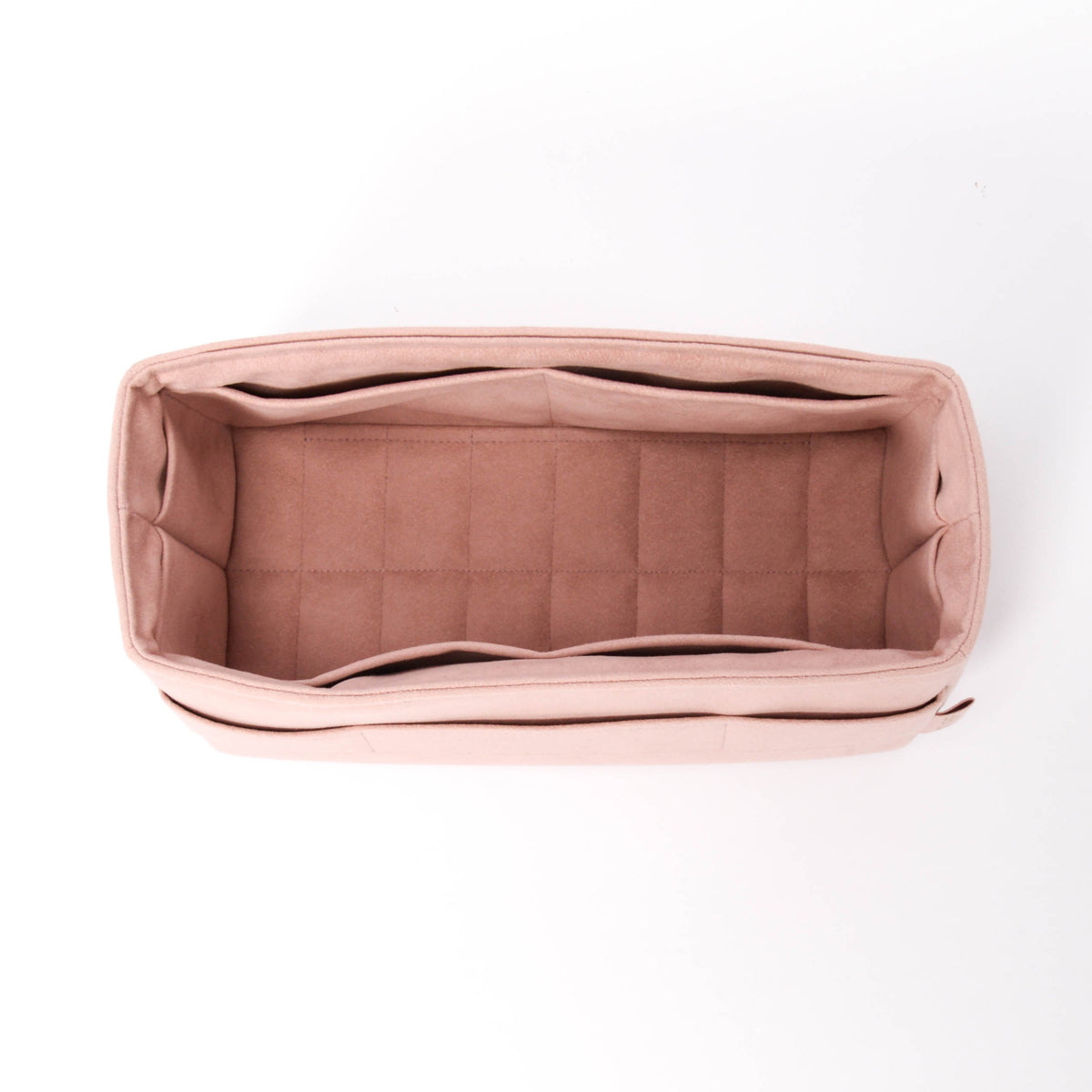 7 Rue Paradis Blush Alcantara Kelly 25 Bag Insert