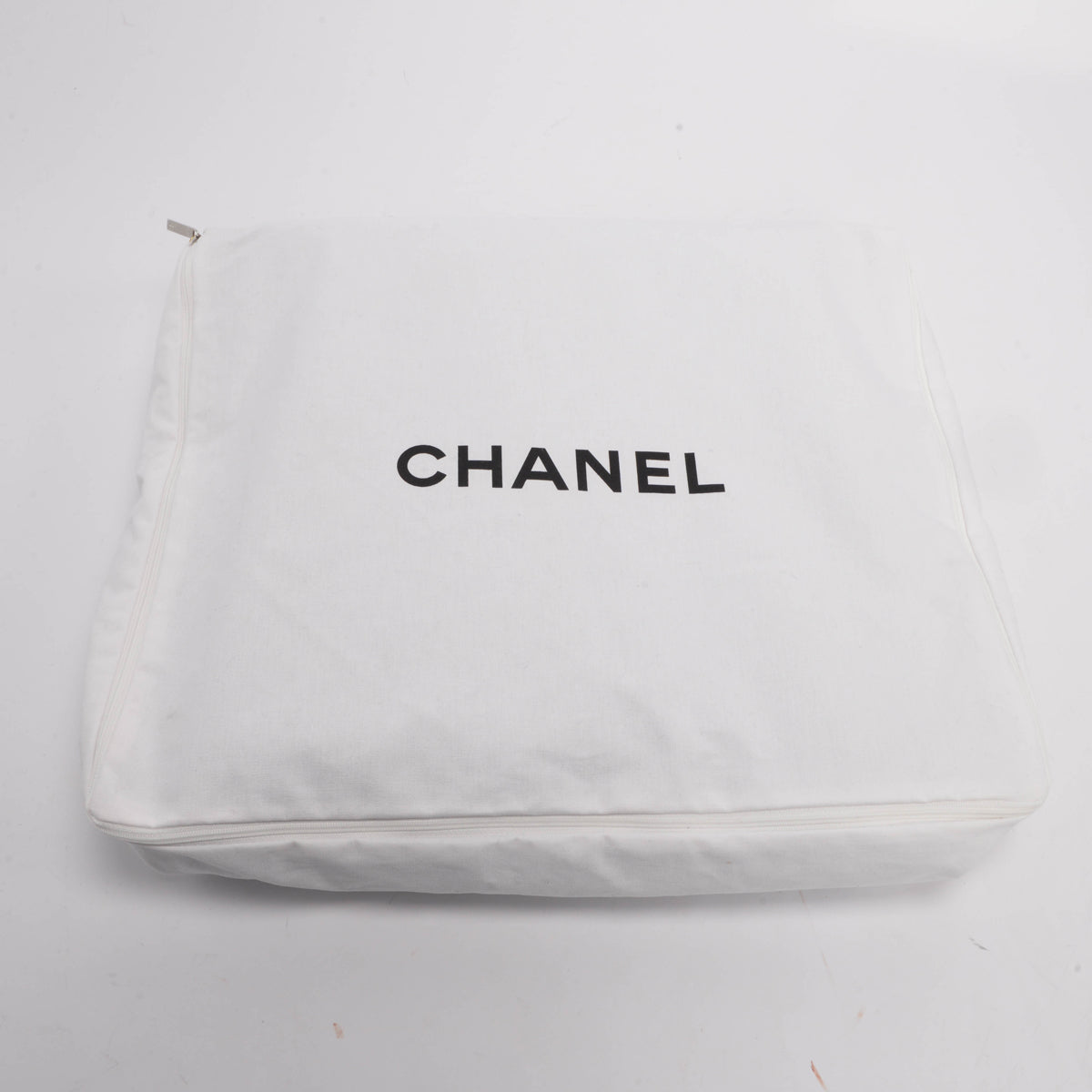 Chanel Black & Charcoal Wool Cashmere CC Throw