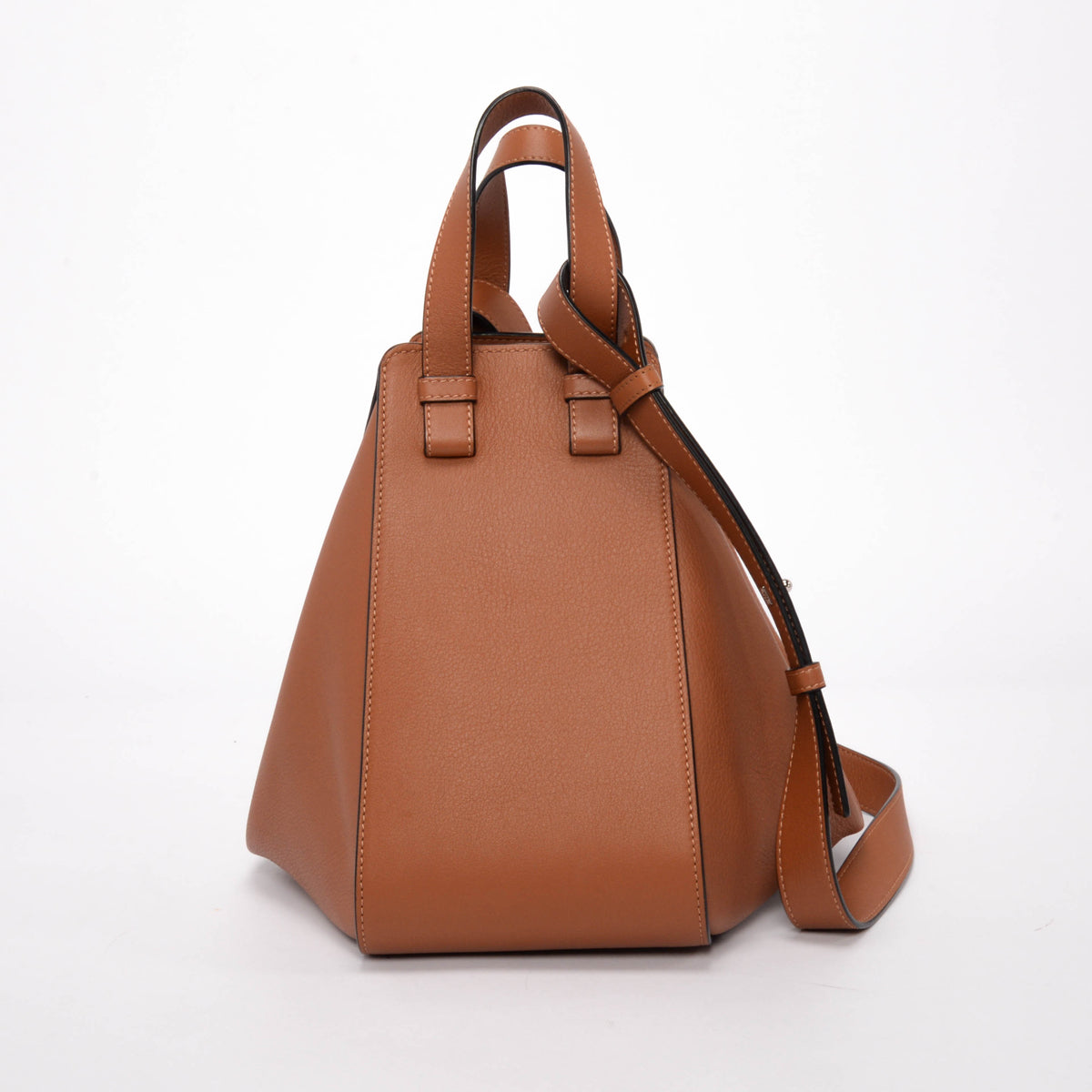 Loewe Caramel Calfskin Small Hammock Bag
