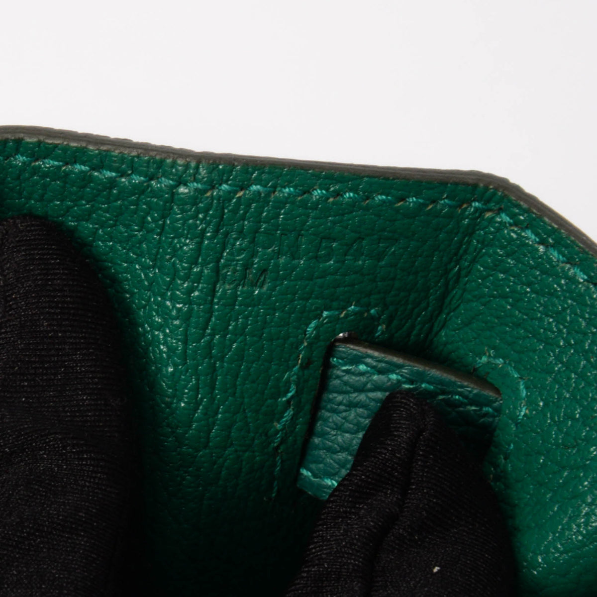 Hermes Malachite Togo Kelly 32 PHW