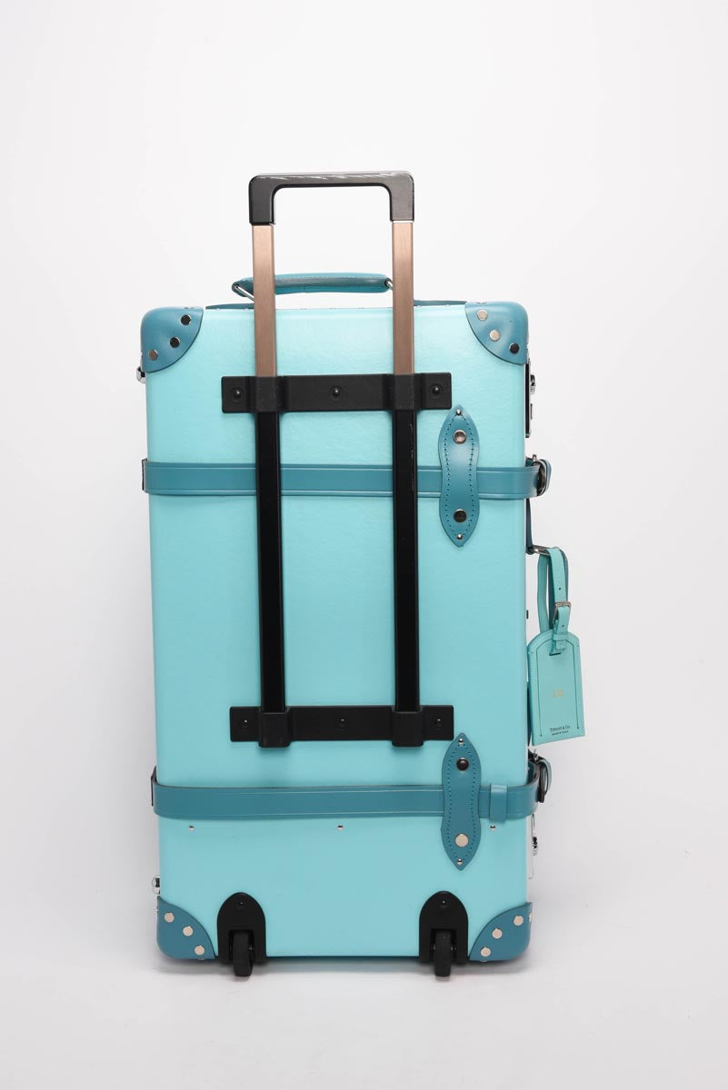 Tiffany & Co x Globe Trotter Tiffany Blue Rolling Luggage