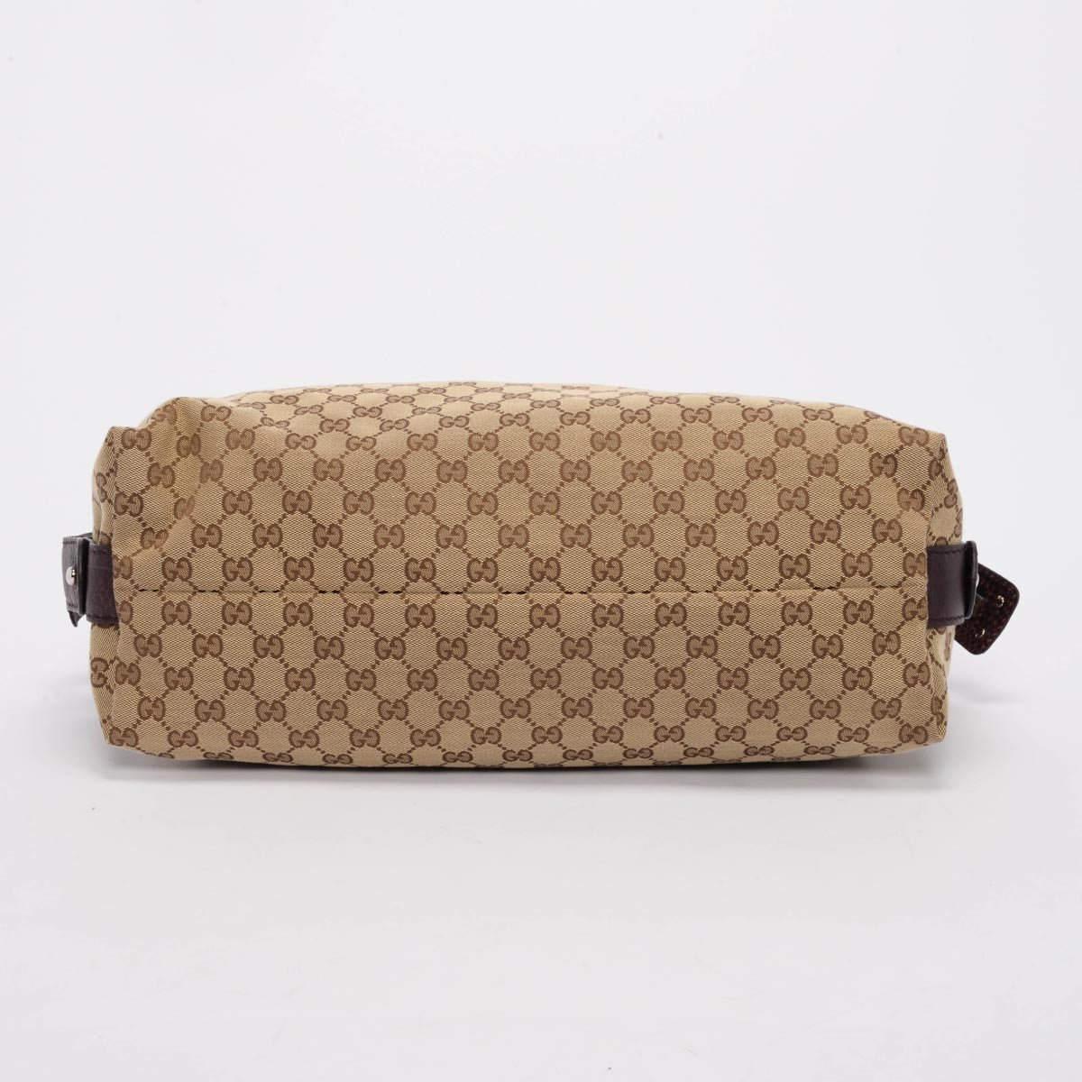 Gucci GG Canvas Medium Bamboo Bar Tote