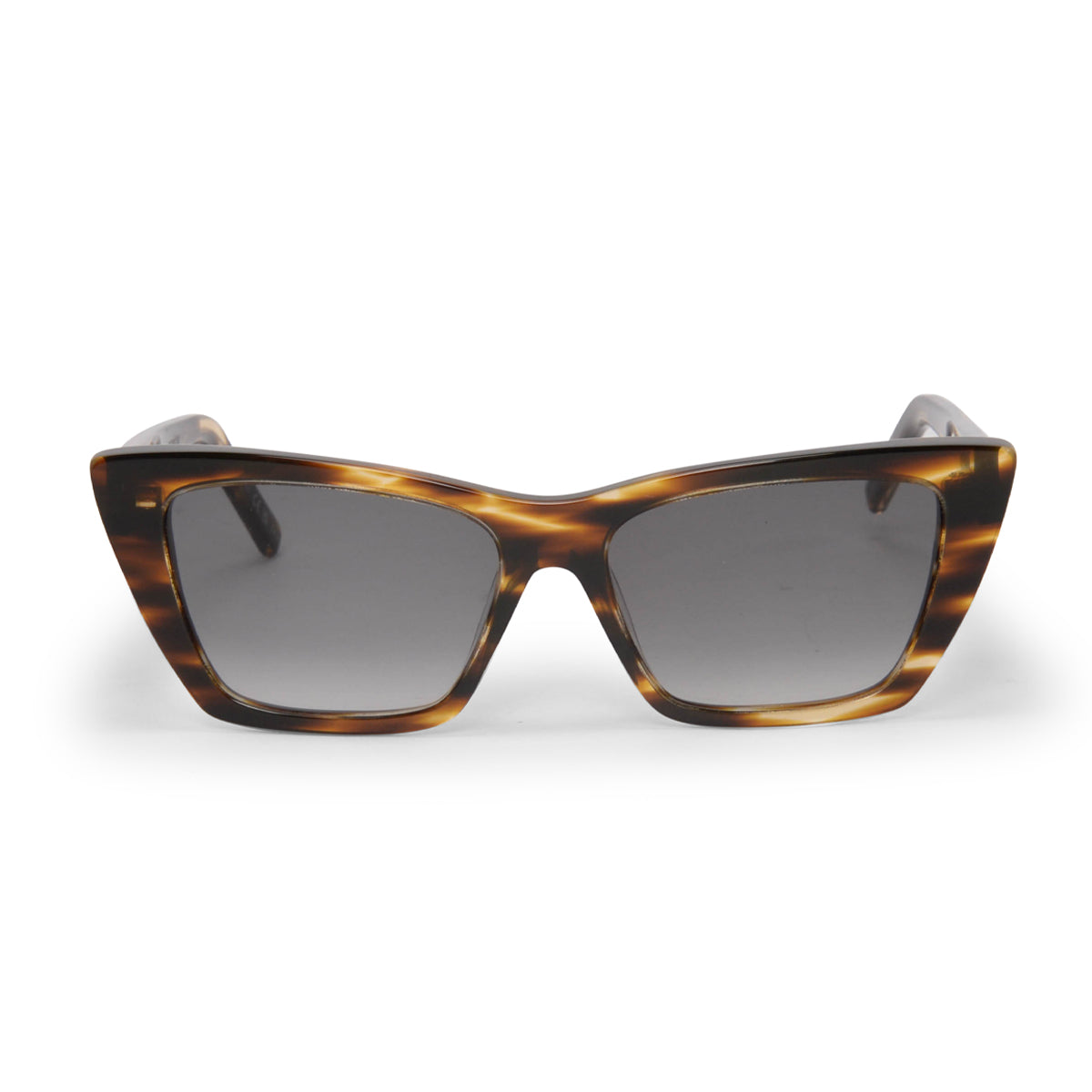 Saint Laurent Havana Cat Eye Sunglasses
