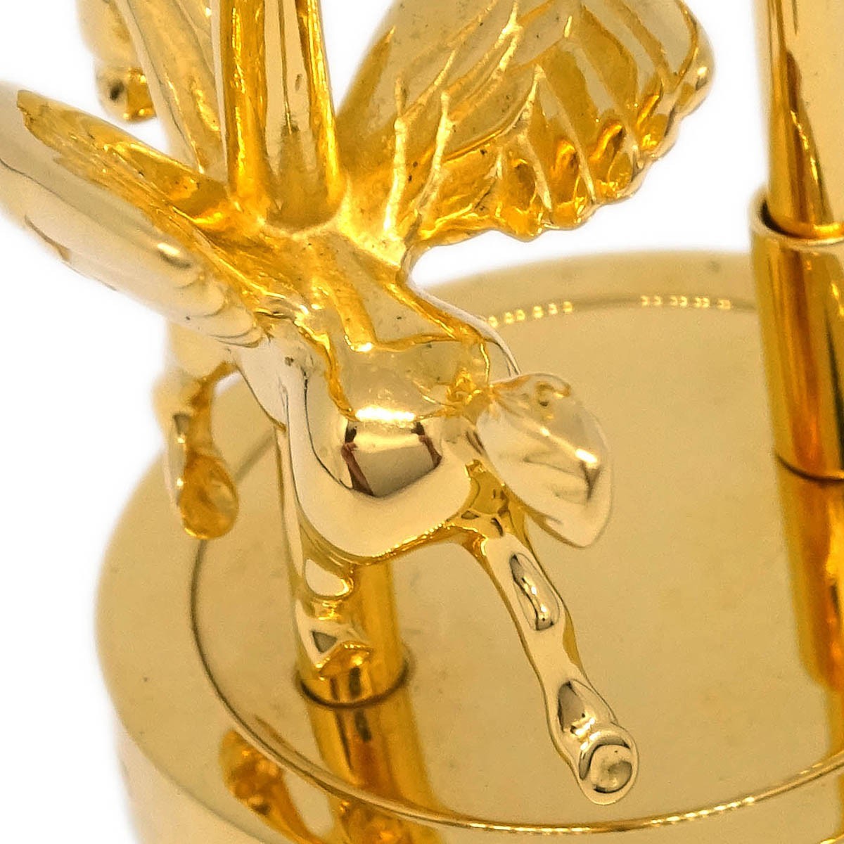 Hermes Gold Pegasus Merry-Go-Round Padlock Charm