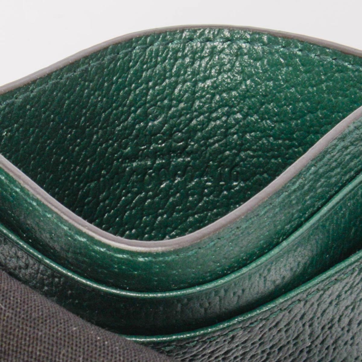 Gucci Dark Green Horsebit 1955 Card Case & Playing Cards