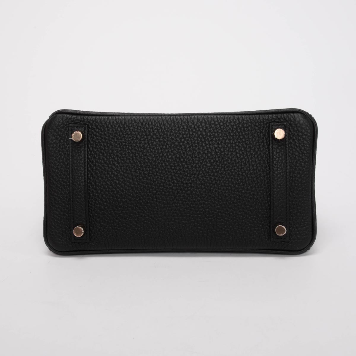 Hermes Black Togo & Alligator Mississippiensis Touch Birkin 25 RGHW