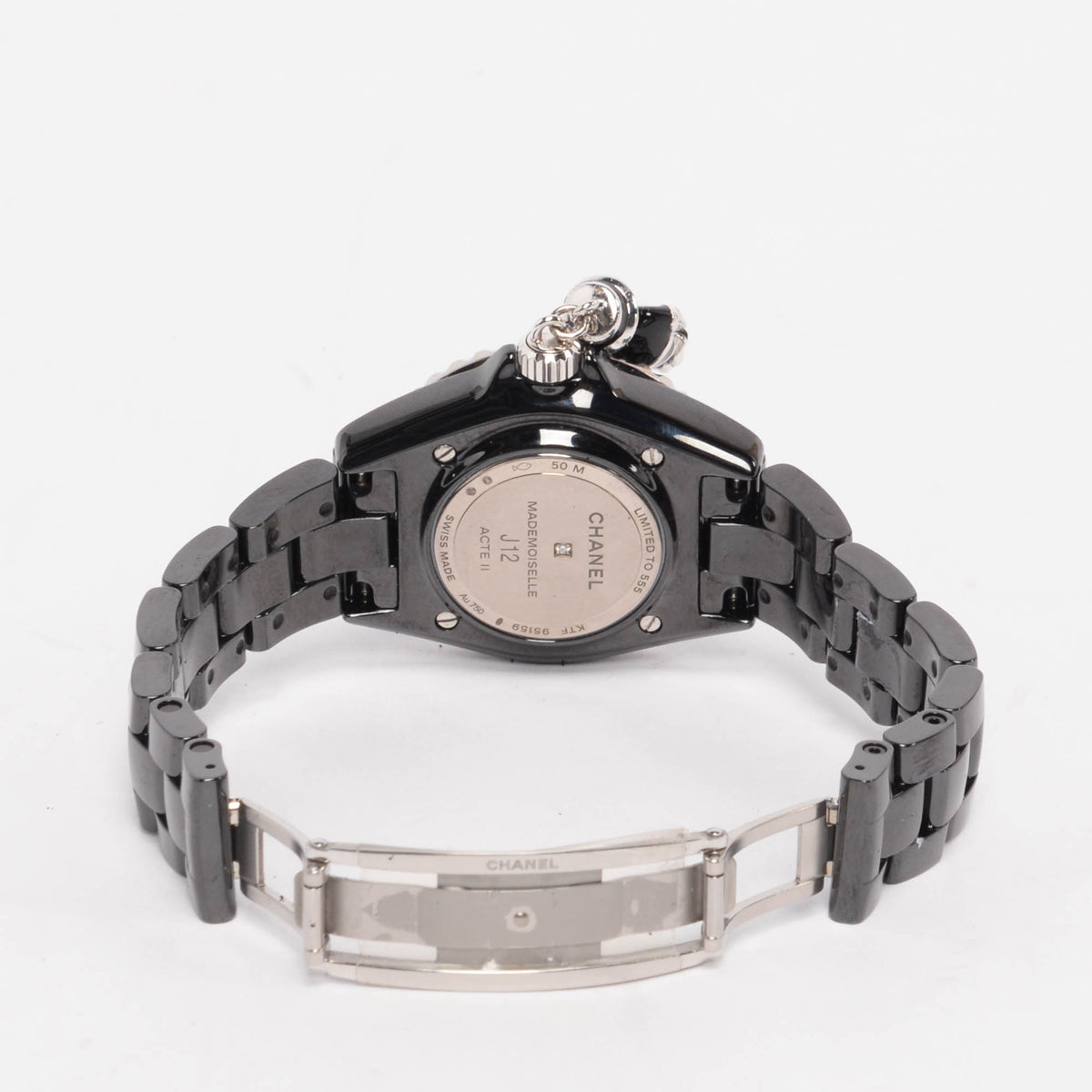 Chanel Black Mademoiselle J12 Acte II Watch