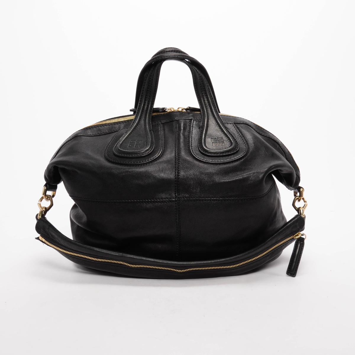 Givenchy Black Sugar Goatskin Medium Nightingale Tote