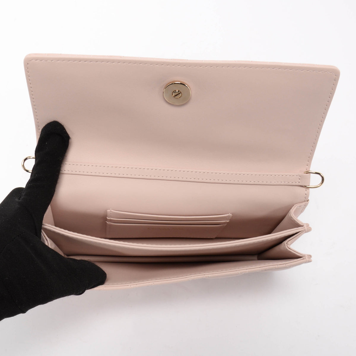 Dior Pale Pink Cannage My Dior Mini Bag