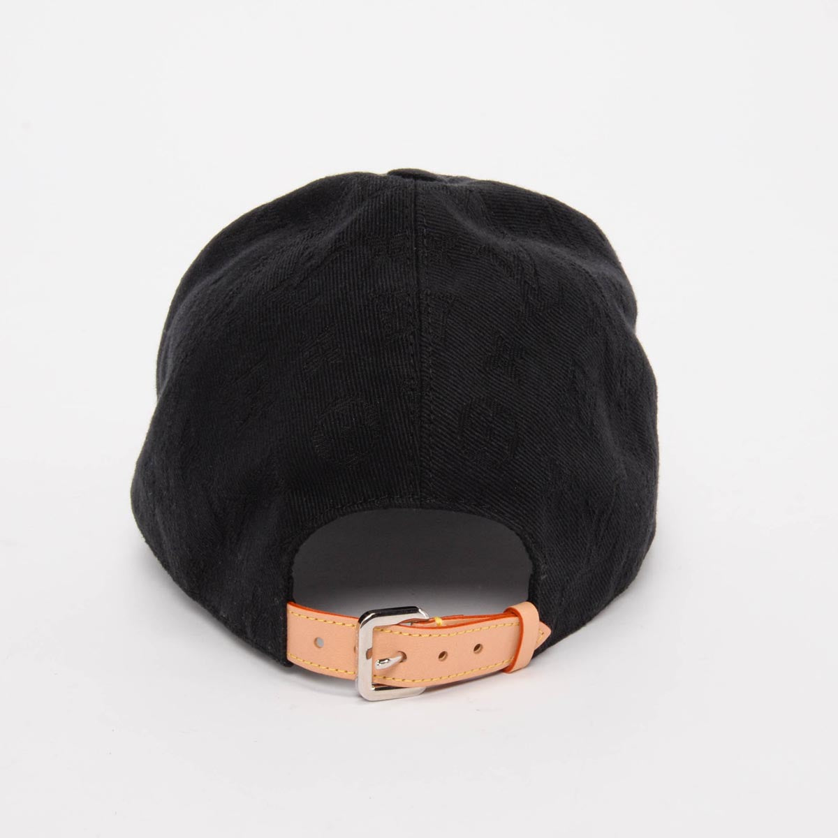 Louis Vuitton Black Monogram Essential Cap